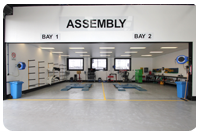 Flagstaff panel beating assembly photo